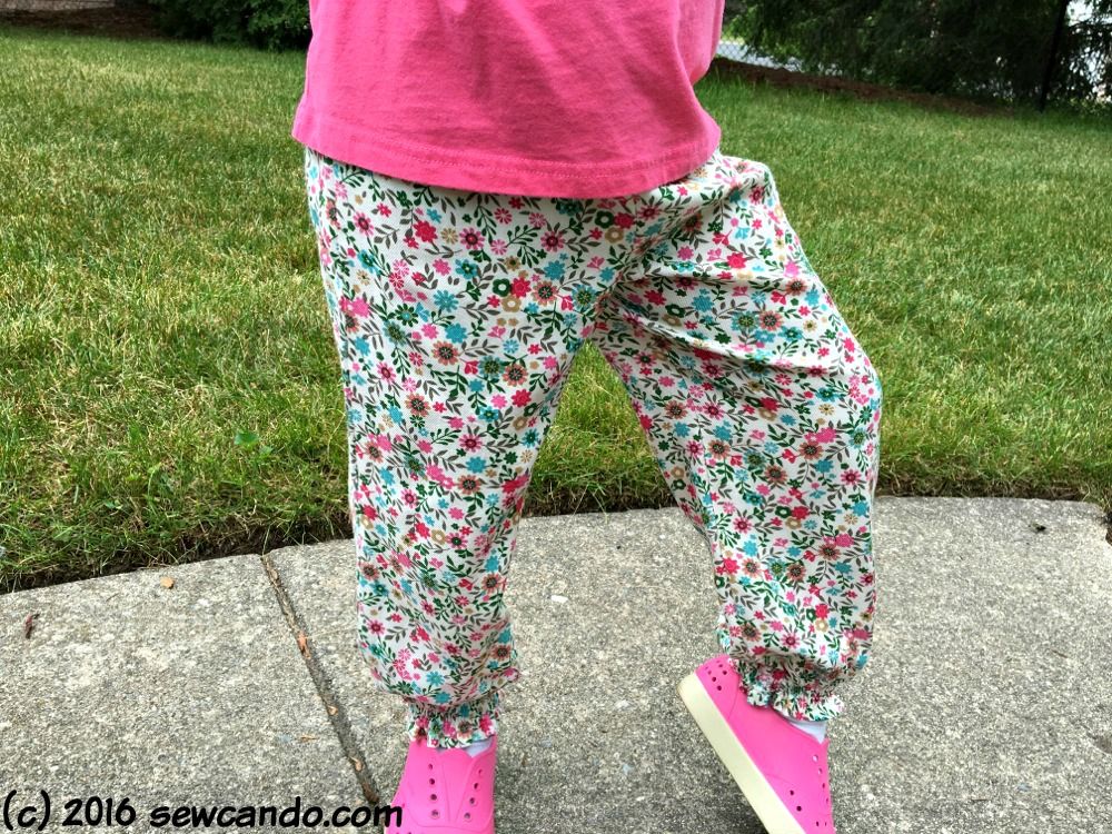 Sew Can Do Making the Perfect Summer Pants Vintage Pattern + Bamboo